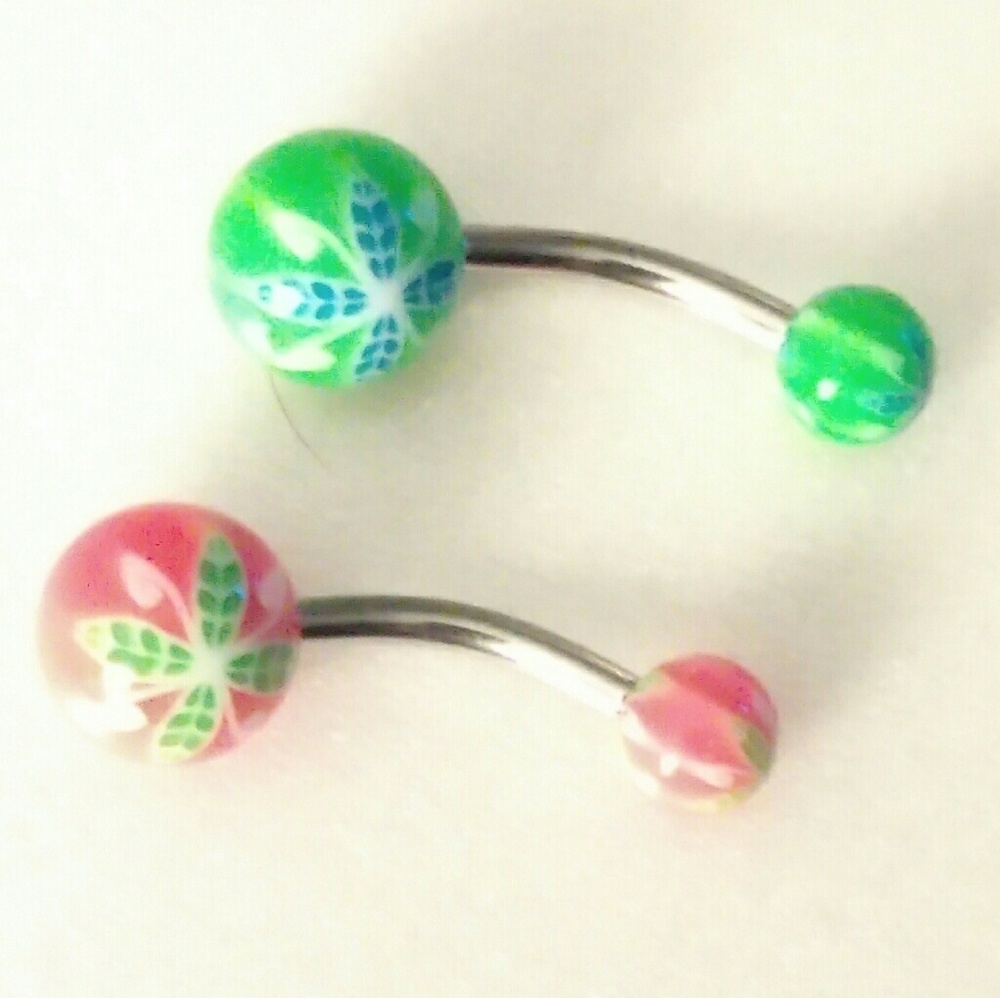 beautiful Barbell with design on each end!🛍